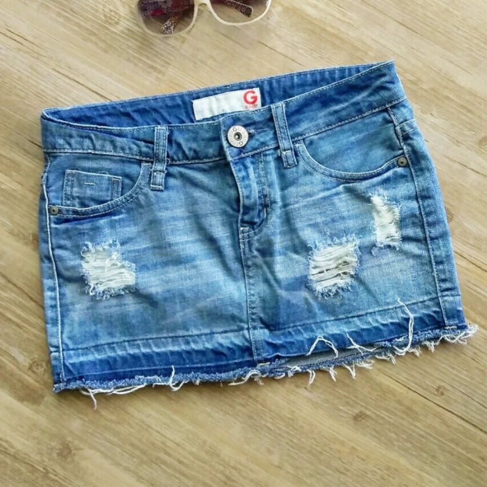 Guess denim skirt
